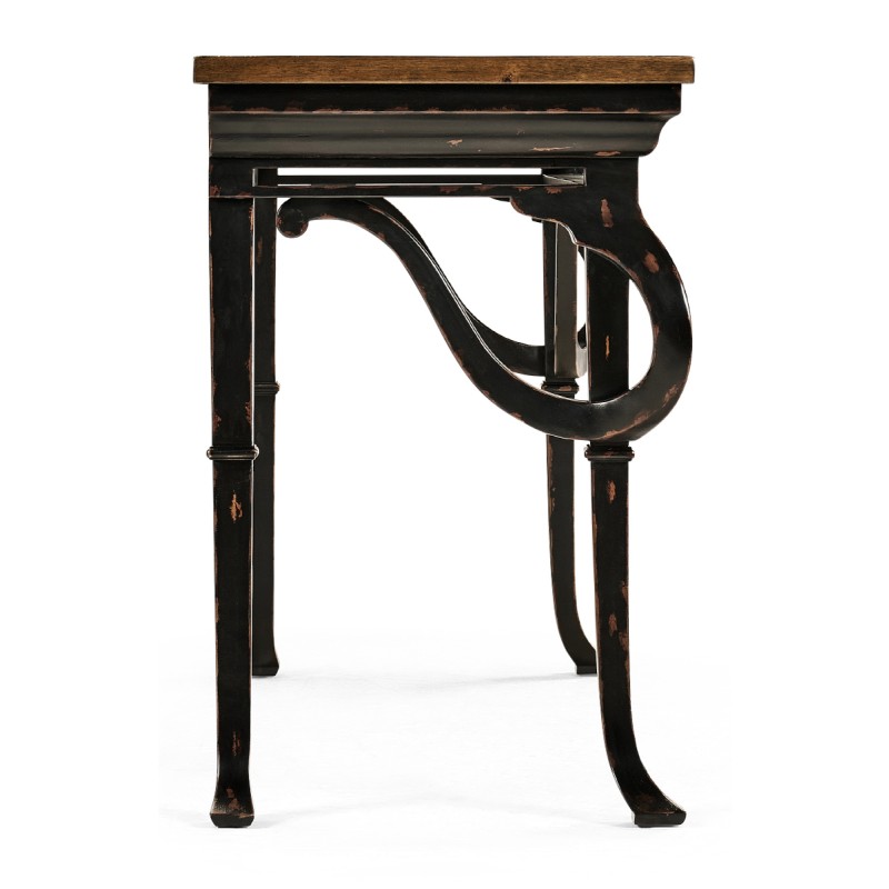 Heathcliff Dark Walnut Console