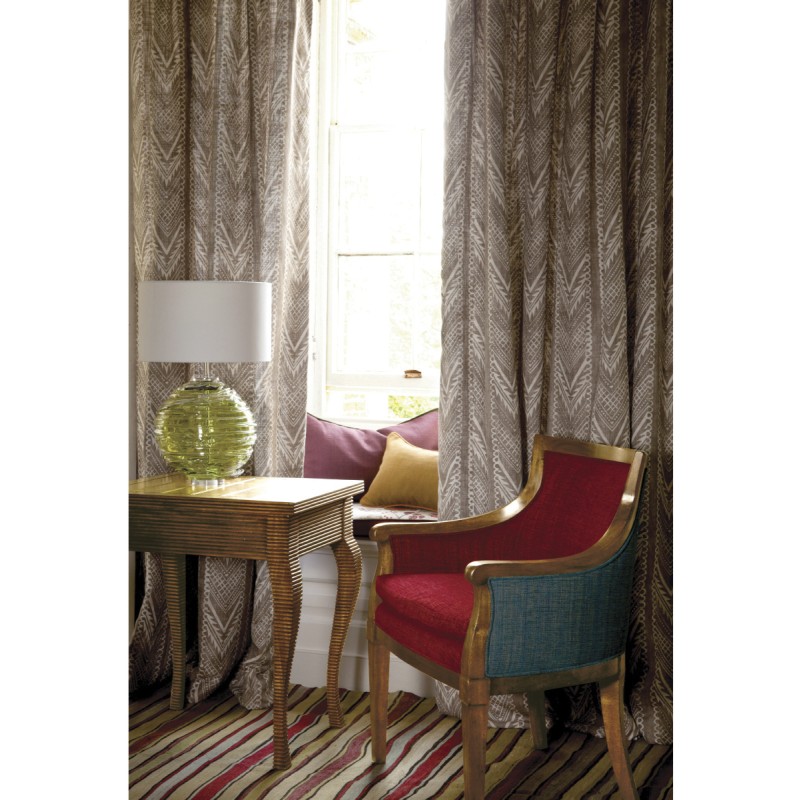 Belton Grey Fruitwood Arm Chair