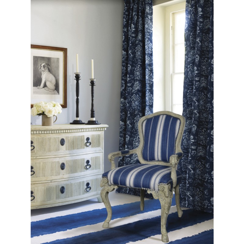 Tarporley Grey Oak Arm Chair