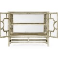 Hewlett Grey Oak Glazed Cabinet
