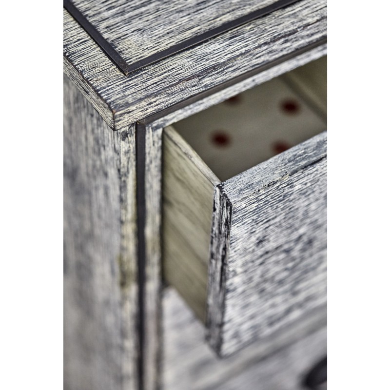 Clifton Grey Wenge Chest of Drawers